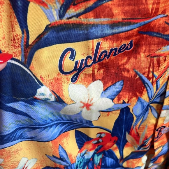 Margaritaville Brooklyn Cyclones Hawaiian Shirt Unisex Baseball Giveaway Mets - Picture 4 of 8